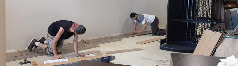Flooring installation by Michael's Flooring for Niagara and Welland, Ontario.