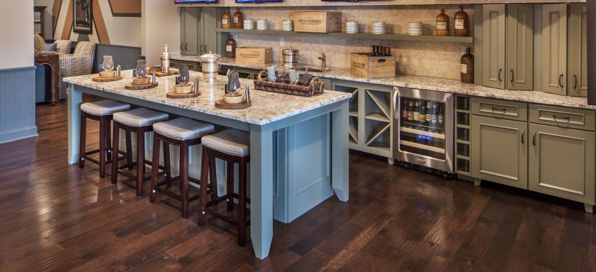 A water resistant laminate floor by Michael's Carpet & Flooring in the Niagara region.